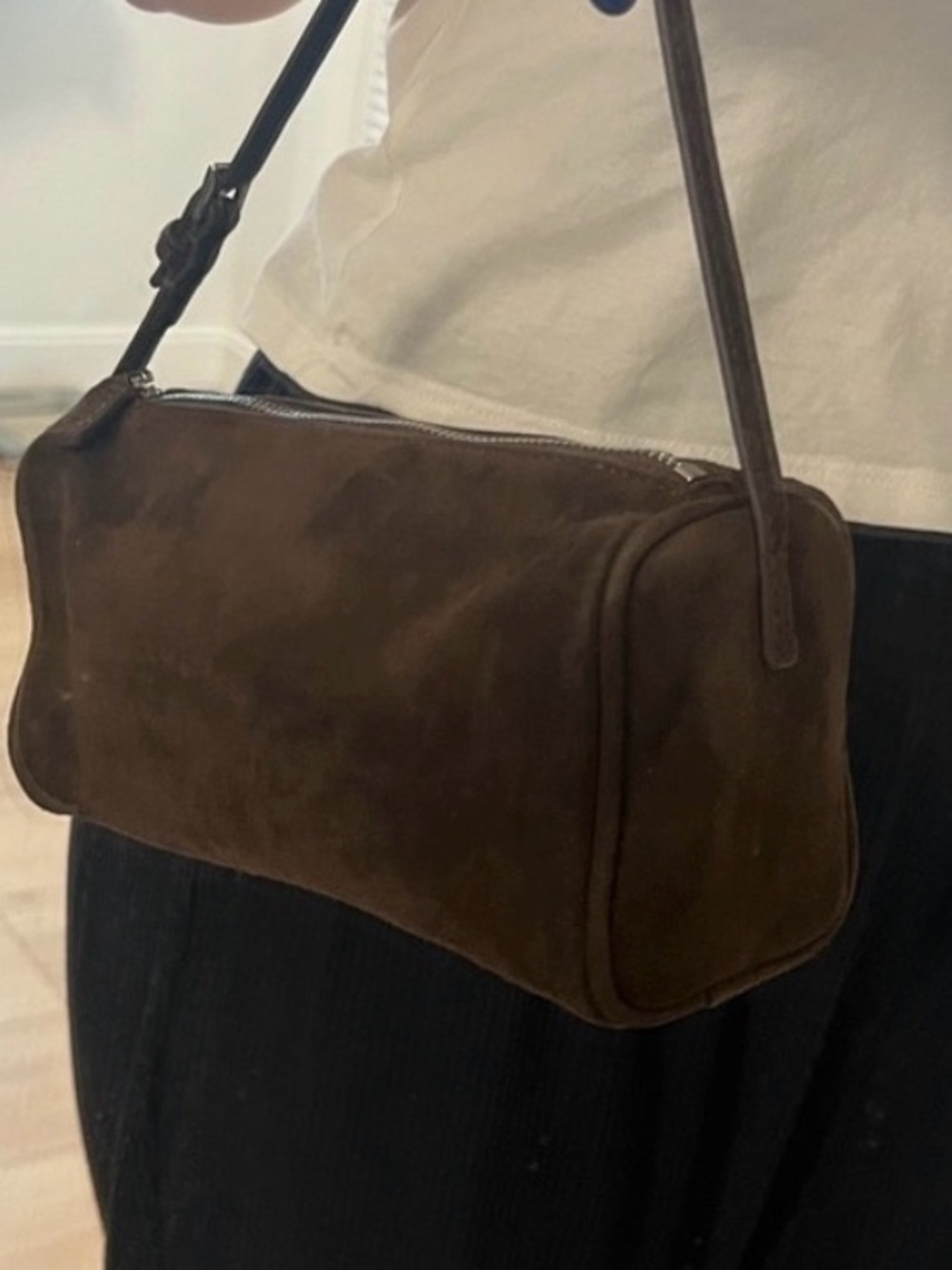 THE ROW 90’s small suede tote (inspired) - Picture 3 of 5